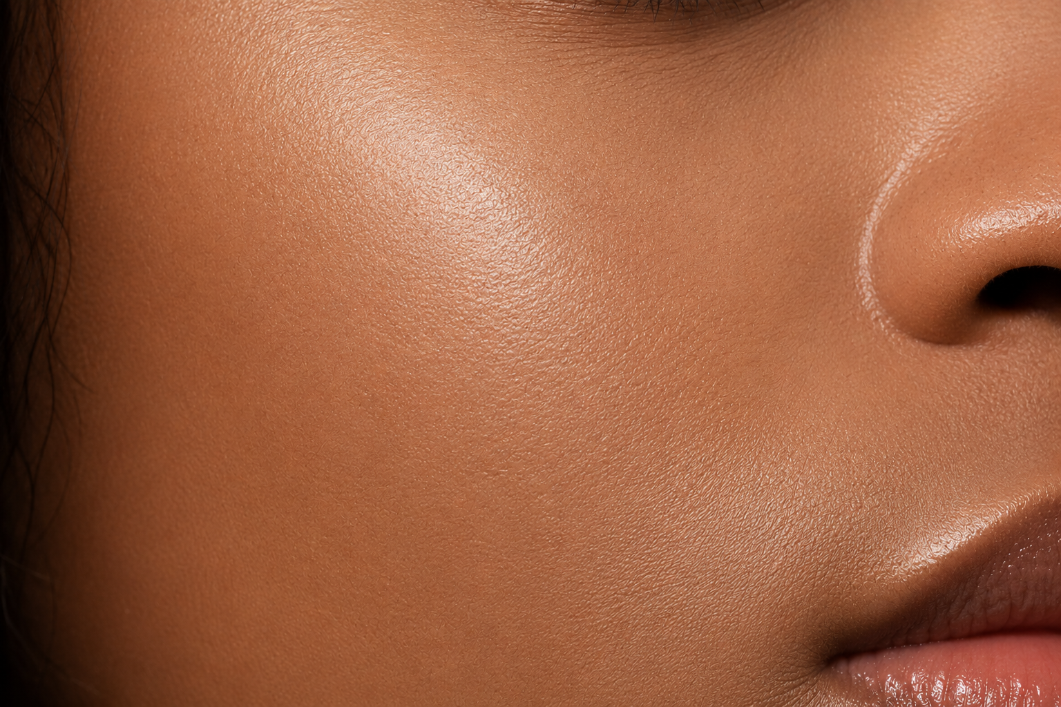Hydrated skin with smooth, seamless makeup